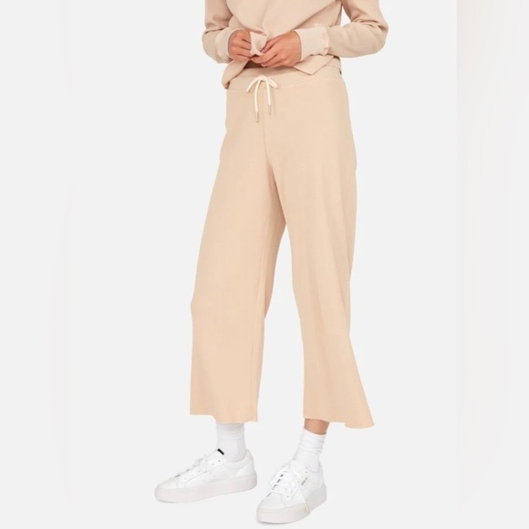 MATE The Label Organic Thermal Wide Leg Pant Size Small SOLD OUT NWT - Picture 1 of 8